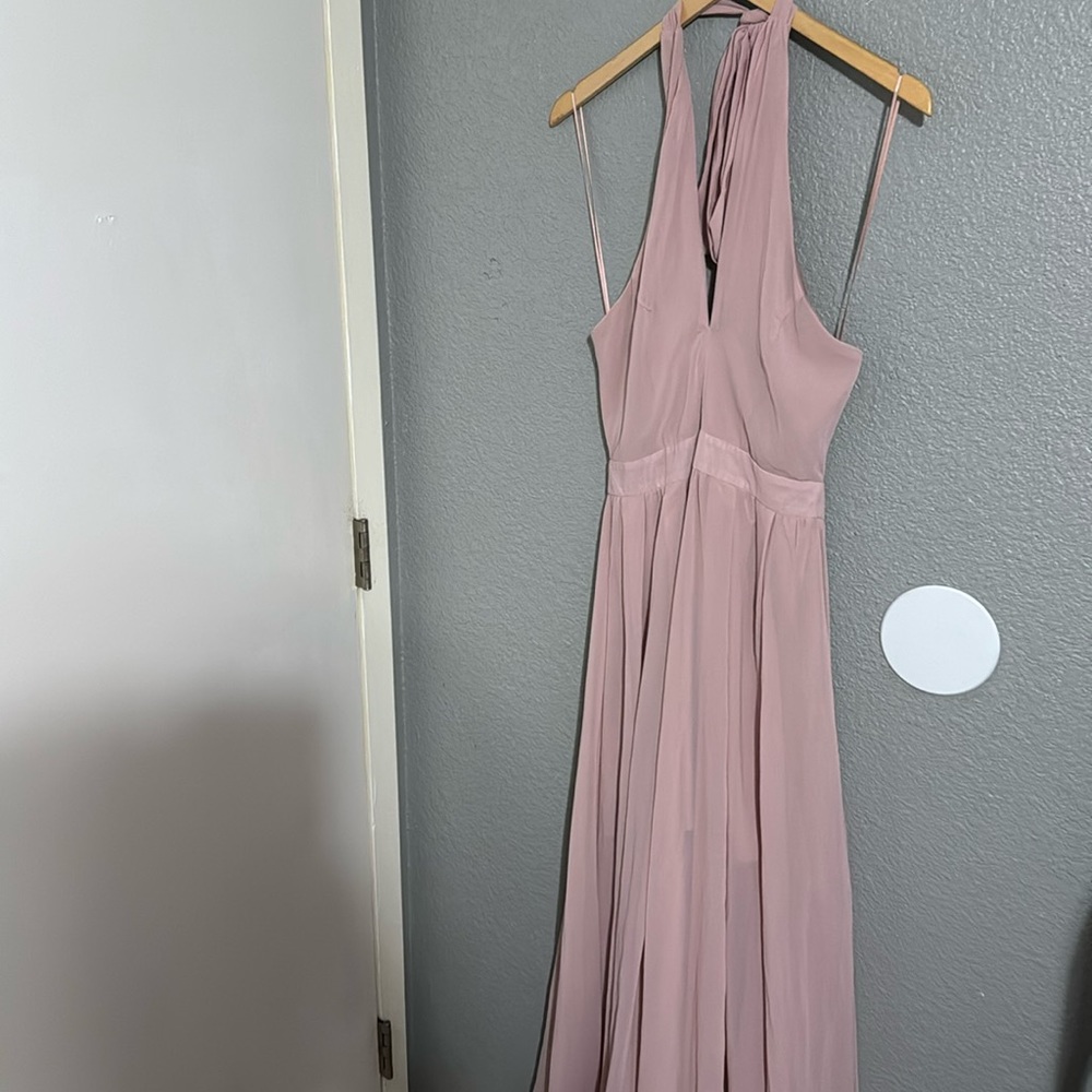 Mauve pink dress
